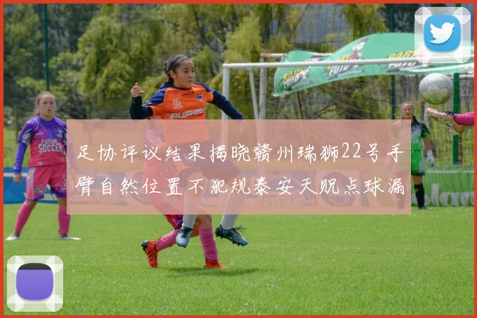 足协评议结果揭晓赣州瑞狮22号手臂自然位置不犯规泰安天贶点球漏判引争议